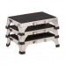 Step Stool Clinton Stainless Steel Stacking Model SS-190